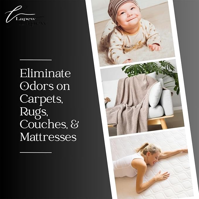 Vanilla Cream Carpet Deodorizer Powder for vacuuming | Powerful Odor Eliminator for Home | Upholstery refresher | Scented Deodorant | pet friendly