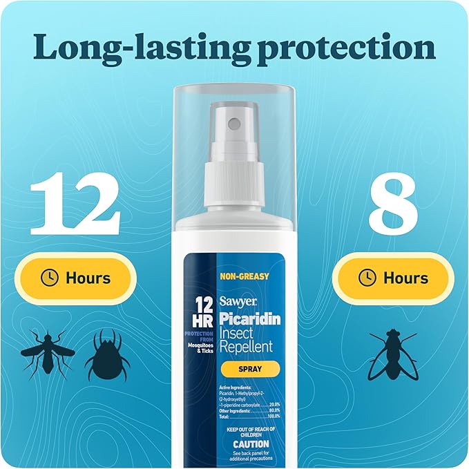 Sawyer Products SP5432 Picaridin Insect Repellent Spray, 20%, Pump, 3-Ounce, (Pack of 2) (Packaging may vary)