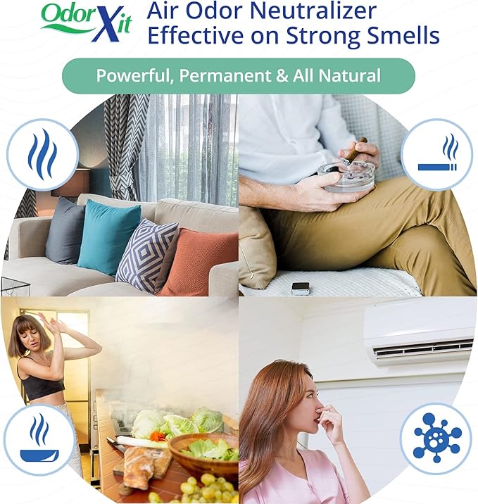 Odor Eliminator Concentrate (4oz) + Magic Air Odor Neutralizer Spray (8oz) – Natural & Safe Odor Removal for Pets, Home & On-the-Go