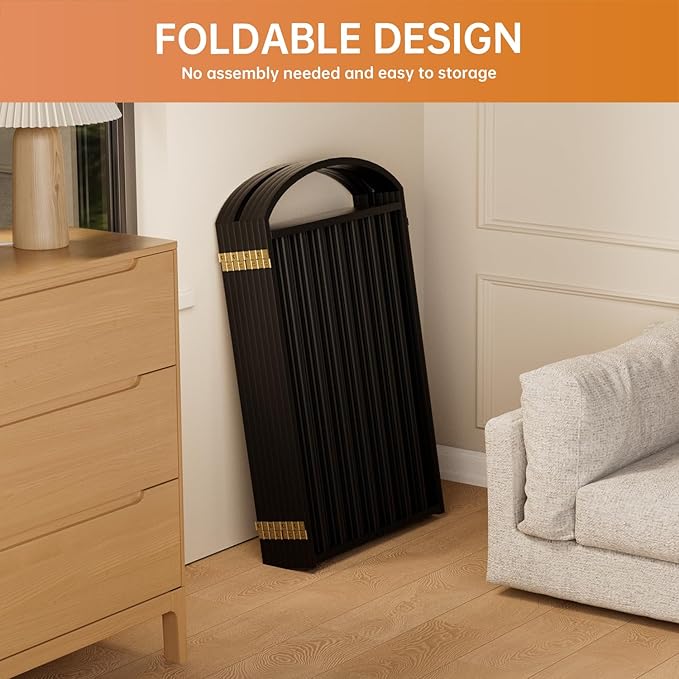 8 Panles Full Matel Freestanding Dog Gates with Door, 192"Extra Wide 36"Tall Free Standing Dog Pet Gate for Indoor & Outdoor. Foldable Pet Fences for Doorways, House, Stairs, Porch, Deck, Yard