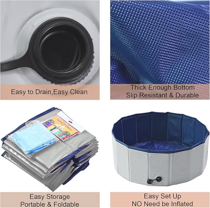 Artilife Dog Whelping Box Pool,Whelping Box for Dogs Birthing,Welping Box Whelping Pen for Puppies Whelping Supplies