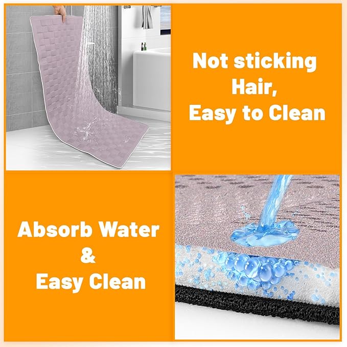 Non-Slip Pet Bed Mat for Back Seat Extender, Hair Resistant Dog Blanket for Hard Bottom Dog Car Seat Cover, Anti Slip Pet Linner Backseat Cover Blue/Plaid