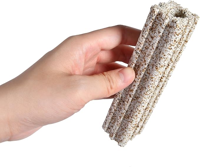 ALEGI Ceramic Bio Filter Media, Porous Media Filter Media for Sump Tank, Pond, Aquarium Fish Tank (Large 24 pcs)