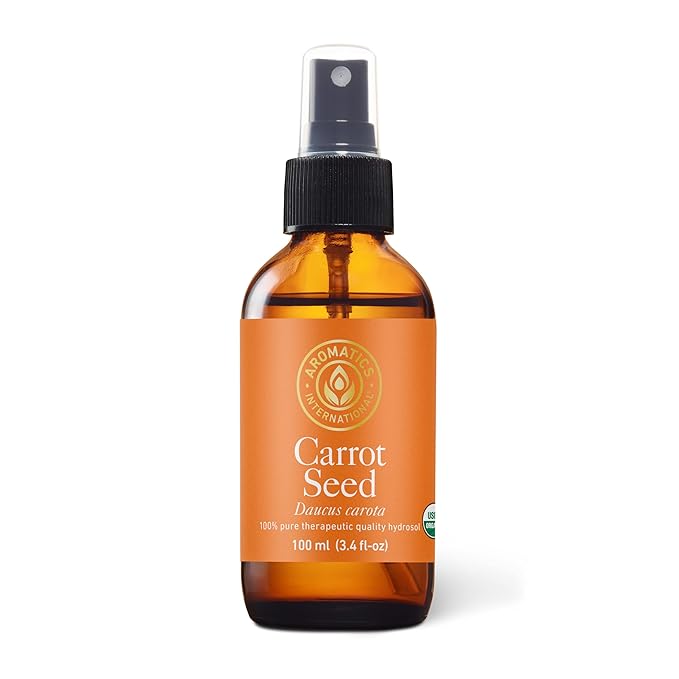 Aromatics International Carrot Seed Hydrosol 100ml | Gentle Aromatic Mist for Daily Use
