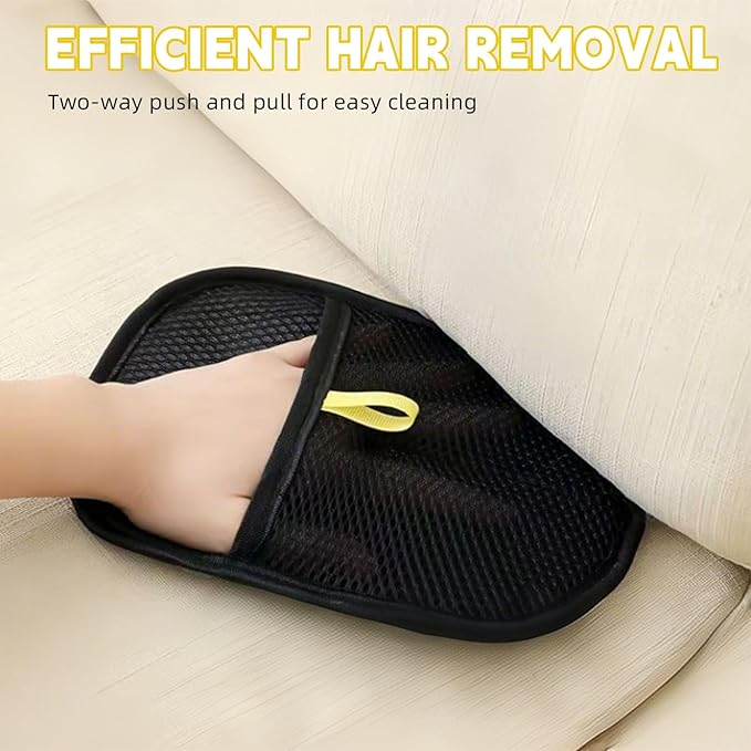 Pet Hair Removal Glove for Cats & Dogs, Upgrade Efficient Grooming Gloves for Pet Hair, Electrostatic Pet Hair Remover for Hair Removal, Reusable Pet Hair Remover Glove (4pcs)