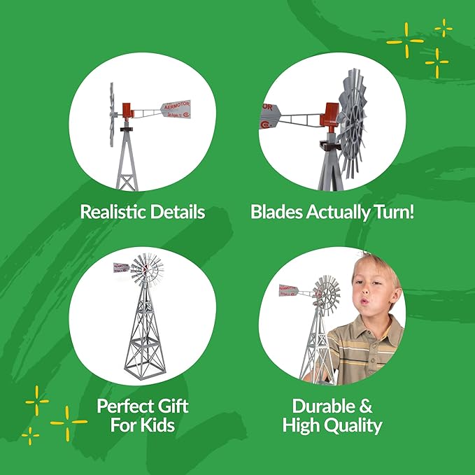 Big Country Toys Aermotor Windmill - 1:20 Scale