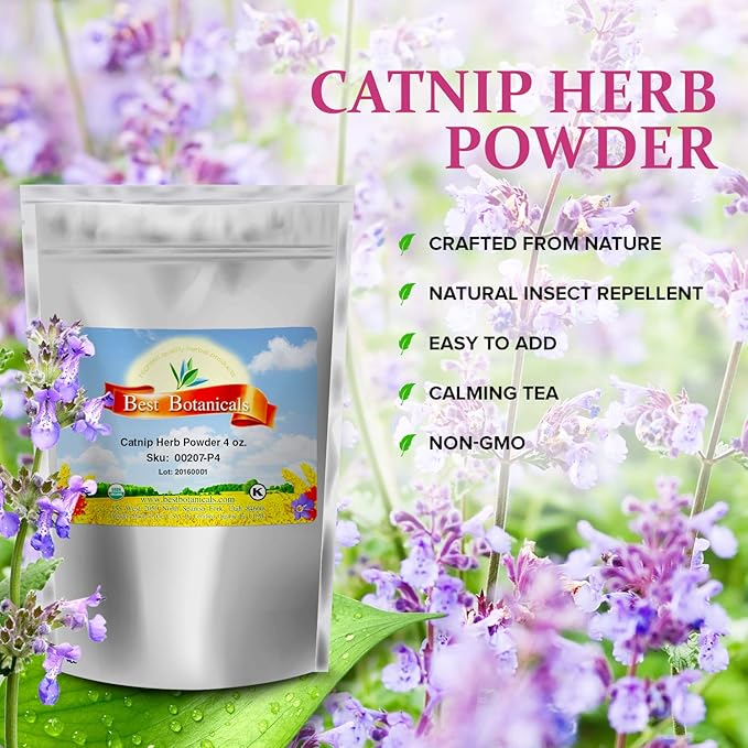 Best Botanicals Catnip Herb Powder 4 oz.