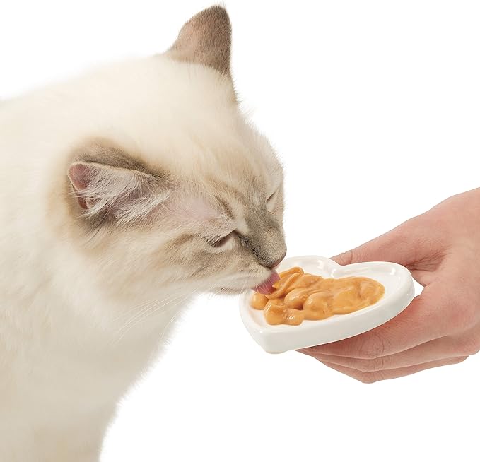 Catit Creamy Lickable Cat Treat – Hydrating and Healthy Treat for Cats of All Ages - Chicken & Shrimp, 5-Pack
