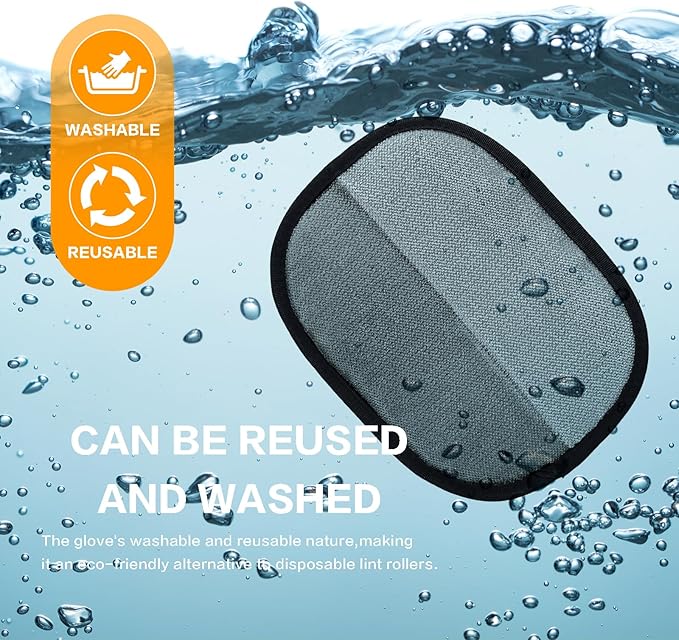 5pc Pet Hair Removal Gloves, Reusable Cats & Dogs Pet Hair Removal Tool,Efficient Pet Hair Removal Electrostatic Gloves is Suitable for Clothes, Sofas, Beds and Carpets