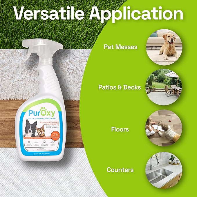 Pet Stain & Odor Eliminator 32oz Trigger Spray Bottle