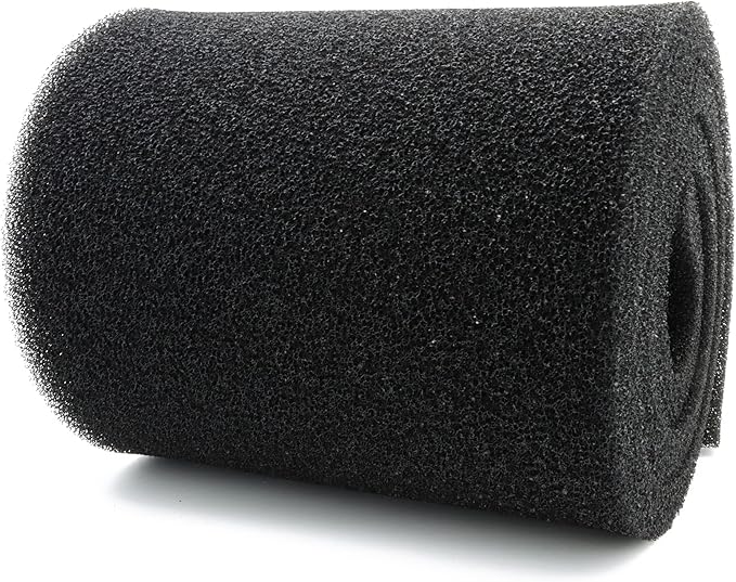 ALEGI Aquarium Filter Media Foam Material Cut to Fit, 36" x 12" x 1" / 72" x 12" x 1" Bio Pre Filter Sponge Pad Sheet for Fish Tank (12" x 72" x1"-20ppi)