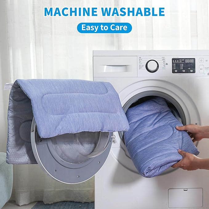 Cooling Mat for Large Dogs - Double-Sided Waterproof & Cool, Q-MAX>0.47, Portable Dog Cooling Mat for Summer. (M (28''x20''))