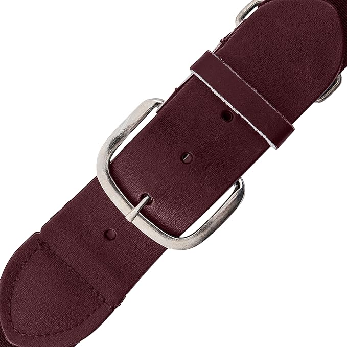 Champion Sports Baseball/Softball Uniform Belt, Comfort Stretch Fit Durable Syntex Tab - Youth & Adult Sizes, Multiple Colors
