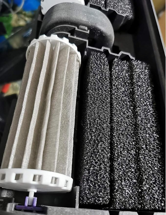 Aquarium Bio Fitler Media Sponge, 6.28 x 5.5 x 0.78 inch 12 Pcs Foam Filter Pad Inserts for ML350