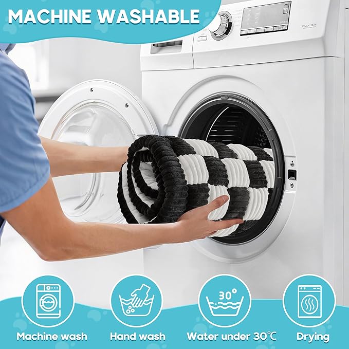 Dog Car Bed Mat, Non-Slip Backseat Extender Pet Blanket, Plaid Dog Bed for SUVs, Sedans & Trucks, Chew-Resistant Travel Pad for Dogs, Easy Clean & Scratch-Proof & Comfort (50"x24.6")