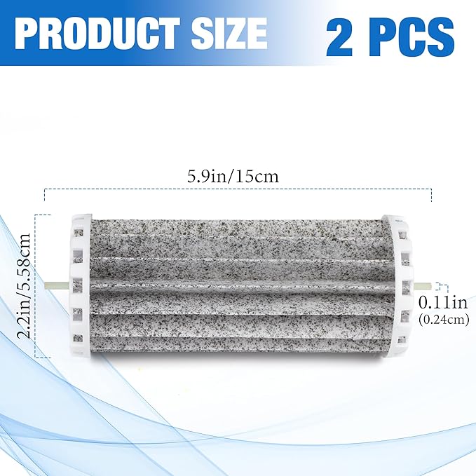 Bio Wheel Aquarium Filter Compatible with Marineland Penguin 200B 350B Bio-Wheel Power Filter Replacement Parts for 200 350 Assembly Biowheel Fish Tank Hang On Filter Part PRBW2350B (2 Pack)