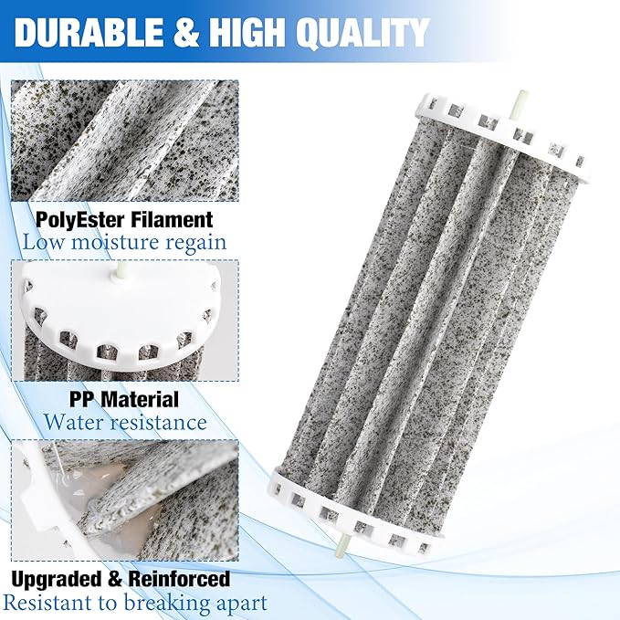 Bio Wheel Aquarium Filter Compatible with Marineland Penguin 200B 350B Bio-Wheel Power Filter Replacement Parts for 200 350 Assembly Biowheel Fish Tank Hang On Filter Part PRBW2350B (2 Pack)