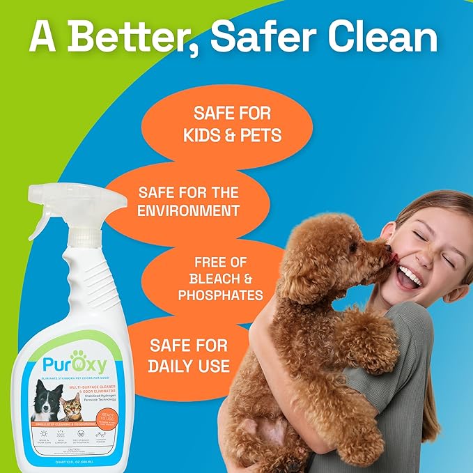 Pet Stain & Odor Eliminator 32oz Trigger Spray Bottle