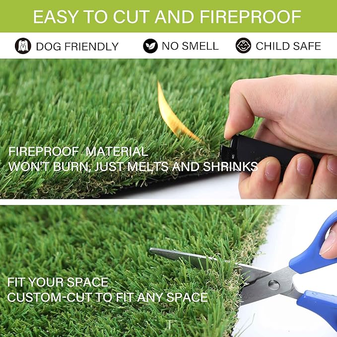 Fake Grass for Dog to Pee on Artificial Grass for Dogs Grass Turf Mats for Puppy Pee Training Dog Pee Pads Extra Large for Dogs 6.5x13FT Dog Supplies Reusable