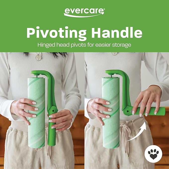 Evercare Easy-Store Mega 50 Layer Handheld Pet Lint Roller