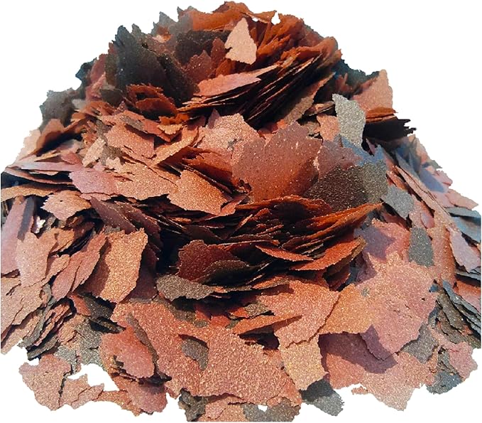 Aquatic Foods Inc. California Blackworm & Cichlid Color Red Premium Flakes for Discus, Cichlids All Community Tropical Fish Also Pellet Mix, Wafer Mix Included…1-lb 2oz