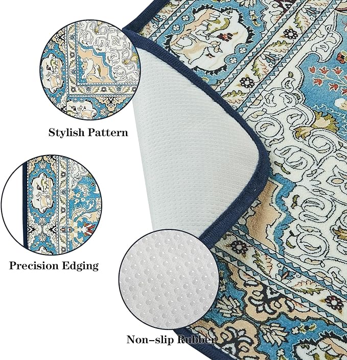 Qeils Washable Pee Pads for Dogs, 4 Pack Reusable Puppy Pads 30"x34" Super Absorbent Leakproof Dog Training Pads, Non-Slip Potty Pads for Crate, Floor, Couch, Whelping Pads Litter Mat Puppy Supplies