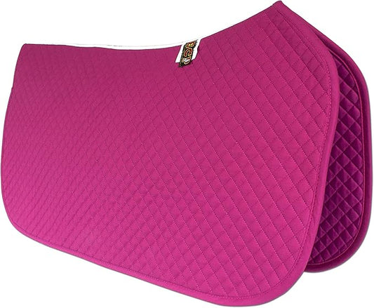 ECP Equine Comfort Products All Purpose Diamond Quilted Western Saddle Pad for Injury Prevention, Breathable, Hypoallergenic, Shock-Absorbing Cushion for Horse Comfort