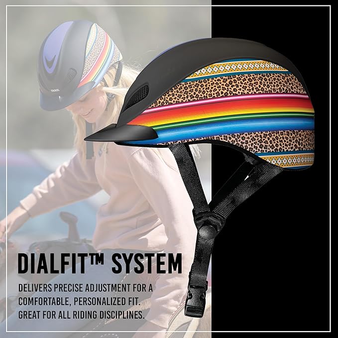 Troxel Dynasty Ultralight Horse Riding Helmet, Low-Profile, Adjustable Design, Safety Horseback Riding Gear