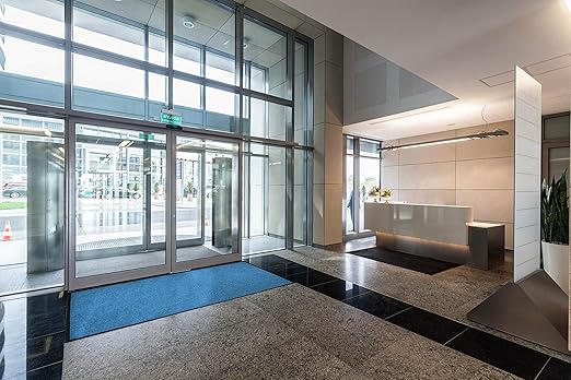 M+A Matting WaterHog Diamond | Commercial-Grade Entrance Mat with Rubber Border – Indoor/Outdoor, Quick Drying, Stain Resistant Door Mat (Bordeaux, 3' x 5')