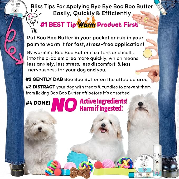 Coton De Tulear Boo Boo Butter, 4 oz